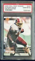 Stephen Davis [Uncirculated] #127 Football Cards 2000 Collector's Edge Graded Prices
