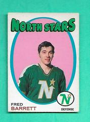 Fred Barrett #128 Hockey Cards 1971 O-Pee-Chee Prices