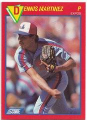 Dennis Martinez #13 Baseball Cards 1989 Score Superstars Prices