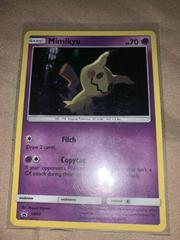 Raríssima Carta Pokemon Mimikyu Promo (sm163/250) Original