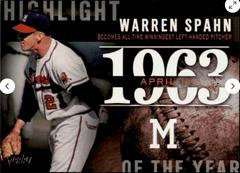 Warren Spahn #H-13 Baseball Cards 2015 Topps Highlight of the Year Prices