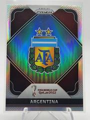 Argentina [Silver] #1 Soccer Cards 2022 Panini Prizm World Cup Team Badges Prices