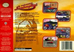 Automobili Lamborghini - Back | Automobili Lamborghini Nintendo 64