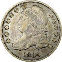 1834 [PROOF] Coins Capped Bust Dime Prices