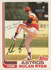 Nolan Ryan Baseball Cards 1982 Topps Prices