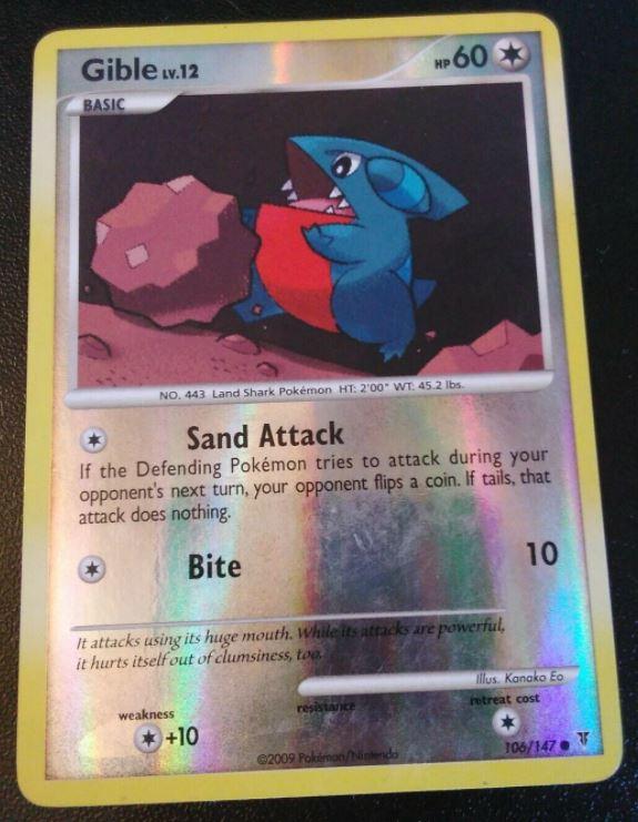 Gible Reverse Holo 106 Prices Pokemon Supreme Victors Pokemon Cards