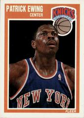 Patrick Ewing #100 Basketball Cards 1989 Fleer Prices