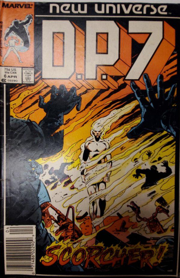 D.P. 7 [Newsstand] #6 (1987) Comic Books DP7