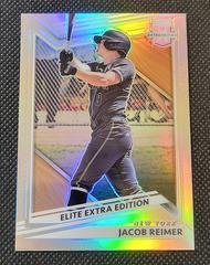 Jacob Reimer [Optic Holo] #119 Baseball Cards 2022 Panini Elite Extra Edition Prices