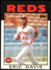 Eric Davis #28 Baseball Cards 1986 Topps Prices
