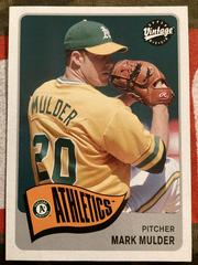 Mark Mulder #19 Baseball Cards 2003 Upper Deck Vintage Prices
