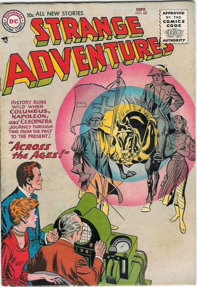 Strange Adventures #60 (1955) Comic Books Strange Adventures