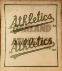 Oakland Athletics Team Season Records #90 Baseball Cards 1986 Sportflics Magic Motion Prices