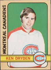 Ken Dryden #160 Hockey Cards 1972 Topps Prices
