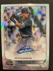 Julio Rodriguez #ASGA-JR Baseball Cards 2022 Topps Chrome Update All Star Game Autographs Prices