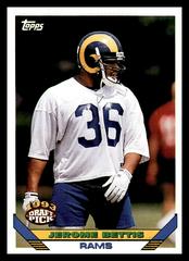 Jerome Bettis Football Cards 1993 Topps Prices