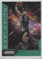 Blake Griffin [Green Prizm] #16 Basketball Cards 2016 Panini Prizm Explosion Prices