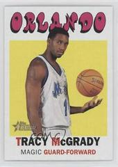 Tracy McGrady Basketball Cards 2000 Topps Heritage Prices
