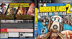 Slip Cover Scan By Canadian Brick Cafe | Borderlands 2 [Game of the Year] Playstation 3