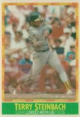 Terry Steinbach #33 Baseball Cards 1990 Sportflics Prices