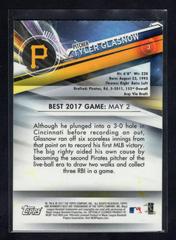 Back | Tyler Glasnow Baseball Cards 2017 Bowman's Best