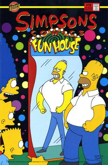 Simpsons Comics #18 (1996) Cover Art