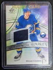 Dylan Cozens [Silver Jersey] Hockey Cards 2020 SP Game Used Prices