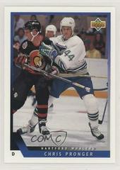 Chris Pronger #190 Hockey Cards 1993 Upper Deck Prices