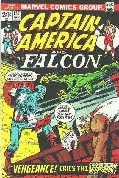 Captain America #157 (1973) Comic Books Captain America