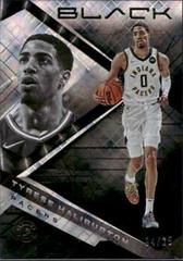Tyrese Haliburton [Gold] #27 Basketball Cards 2021 Panini Black Prices