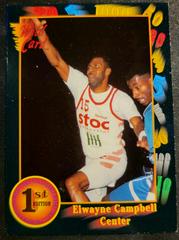 Elwayne Campbell Basketball Cards 1991 Wild Card Prices