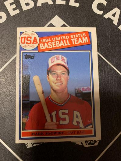 Mark McGwire [1984 USA Baseball Team] | Ungraded | 1985 Topps