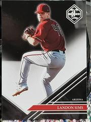 Landon Sims #1 Baseball Cards 2023 Panini Chronicles Limited Prices