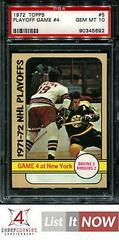 Playoff Game #4 Hockey Cards 1972 Topps Prices