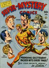 Super-Mystery Comics #1 (1944) Comic Books Super-Mystery Comics Prices