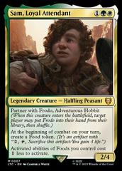 Sam, Loyal Attendant #7 Magic Lord of the Rings Commander Prices