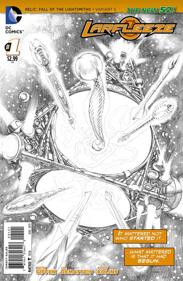 Larfleeze [Black White] #1 (2013) Comic Books Larfleeze