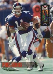 Phil Simms #68 Football Cards 1994 Classic NFL Experience Prices
