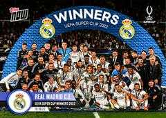 Real Madrid CF Soccer Cards 2022 Topps Now UEFA Champions League Prices