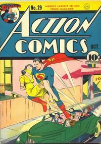 Action Comics #29 (1940) Comic Books Action Comics