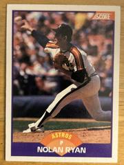 Nolan Ryan Baseball Cards 1989 Score Prices