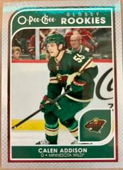 Calen Addison Hockey Cards 2021 Upper Deck O Pee Chee Glossy Prices