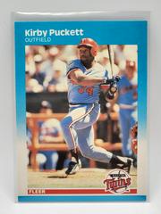Kirby Puckett #549 Baseball Cards 1987 Fleer Prices