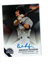 Brendan Rodgers #BR Baseball Cards 2015 Bowman's Best of Autographs Prices
