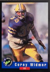 Corey Widmer #69 Football Cards 1992 Classic Draft Picks Prices