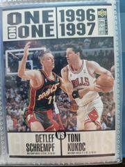Schrempf,Kukoc Basketball Cards 1996 Collector's Choice Prices