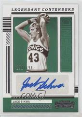 Jack Sikma Basketball Cards 2021 Panini Contenders Legendary Autographs Prices