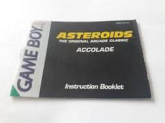 Asteroids - Manual | Asteroids GameBoy