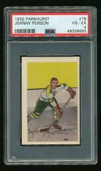 Johnny Peirson #78 Hockey Cards 1952 Parkhurst Prices