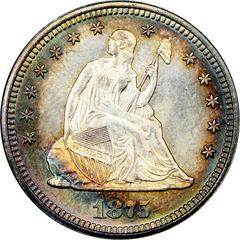 1875 Coins Seated Liberty Half Dollar Prices